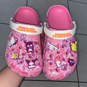 Hello kitty and Friends Crocs women size 8